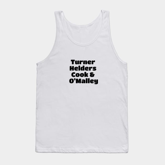 Arctic Monkeys Band Member Black Type Tank Top by kindacoolbutnotreally